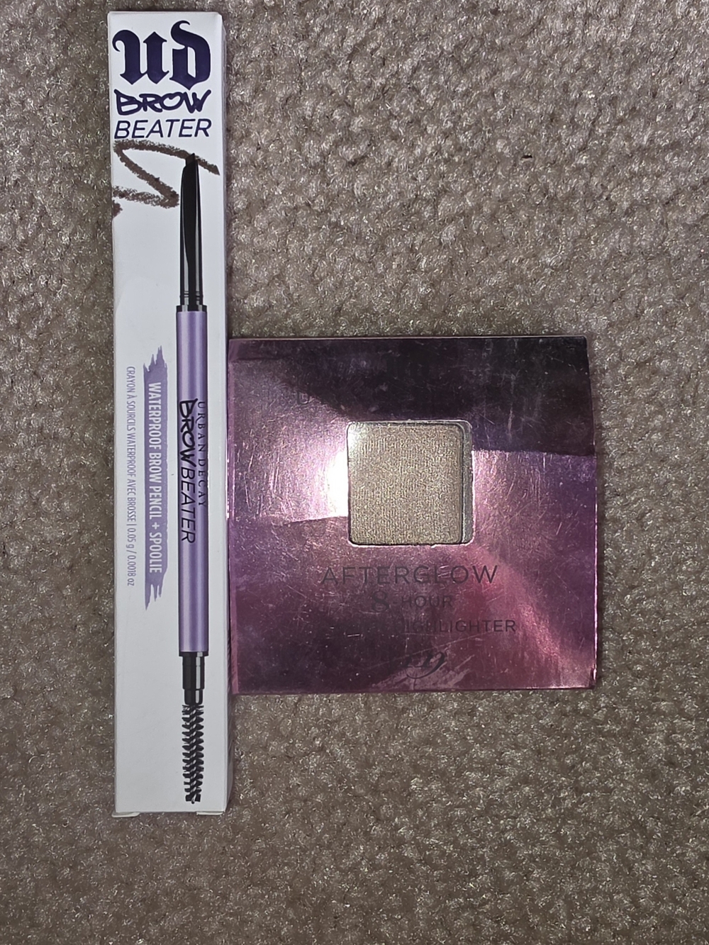 Urban Decay Waterproof Brow Pencil & 8 Hr Powder Highlighter $33 NWT